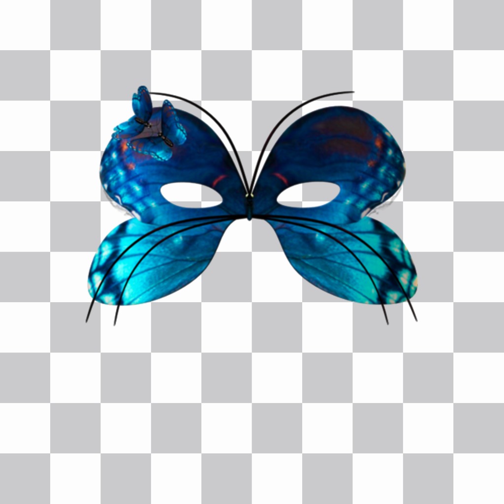 Butterfly Mask for carnival photos. ..