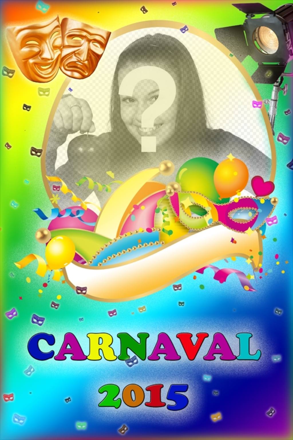 Carnival 2015 photomontage poster with your photo ..