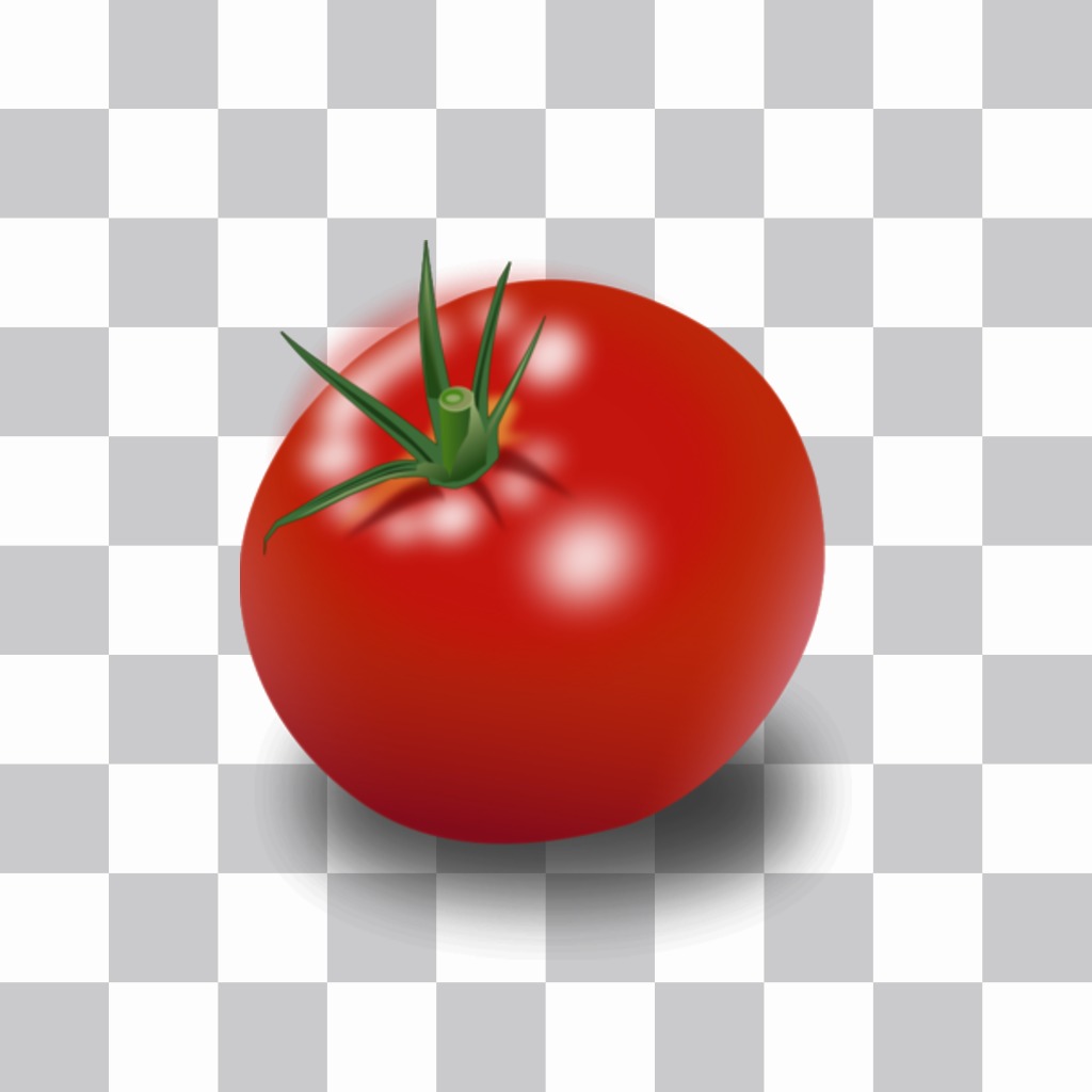 Tomato Sticker to hide faces in photos. ..