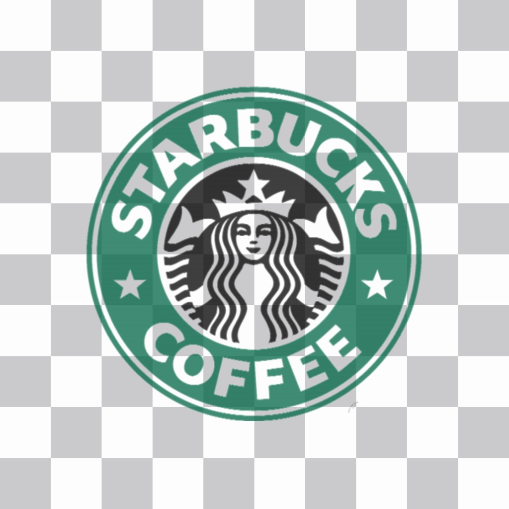 Logo of the famous Starbucks to insert into any of your photos with this photo editor and..