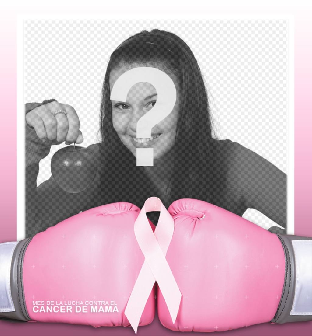 Frame for you profile picture of the fight against Breast Cancer. ..