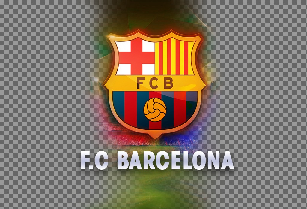 Add two photos to this online collage of FC Barcelona ..