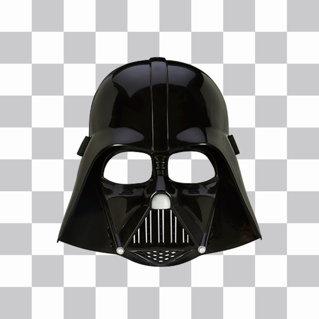Sticker of the helmet of Darth Vader to put on your photos ..