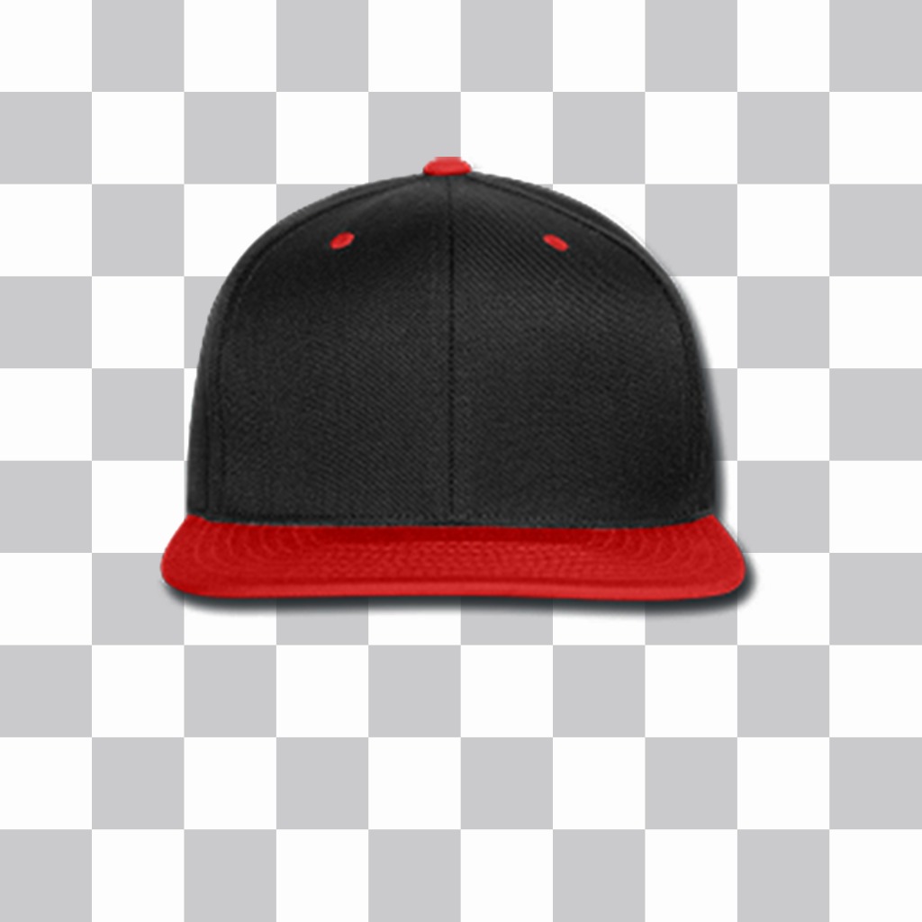 Hip hop style hat to put on your pictures and for free ..
