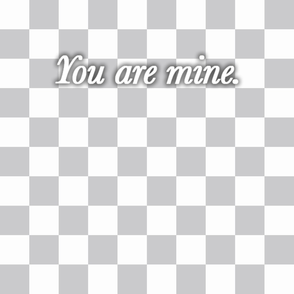 Decorate your photos with the phrase YOU ARE MINE with this sticker ..