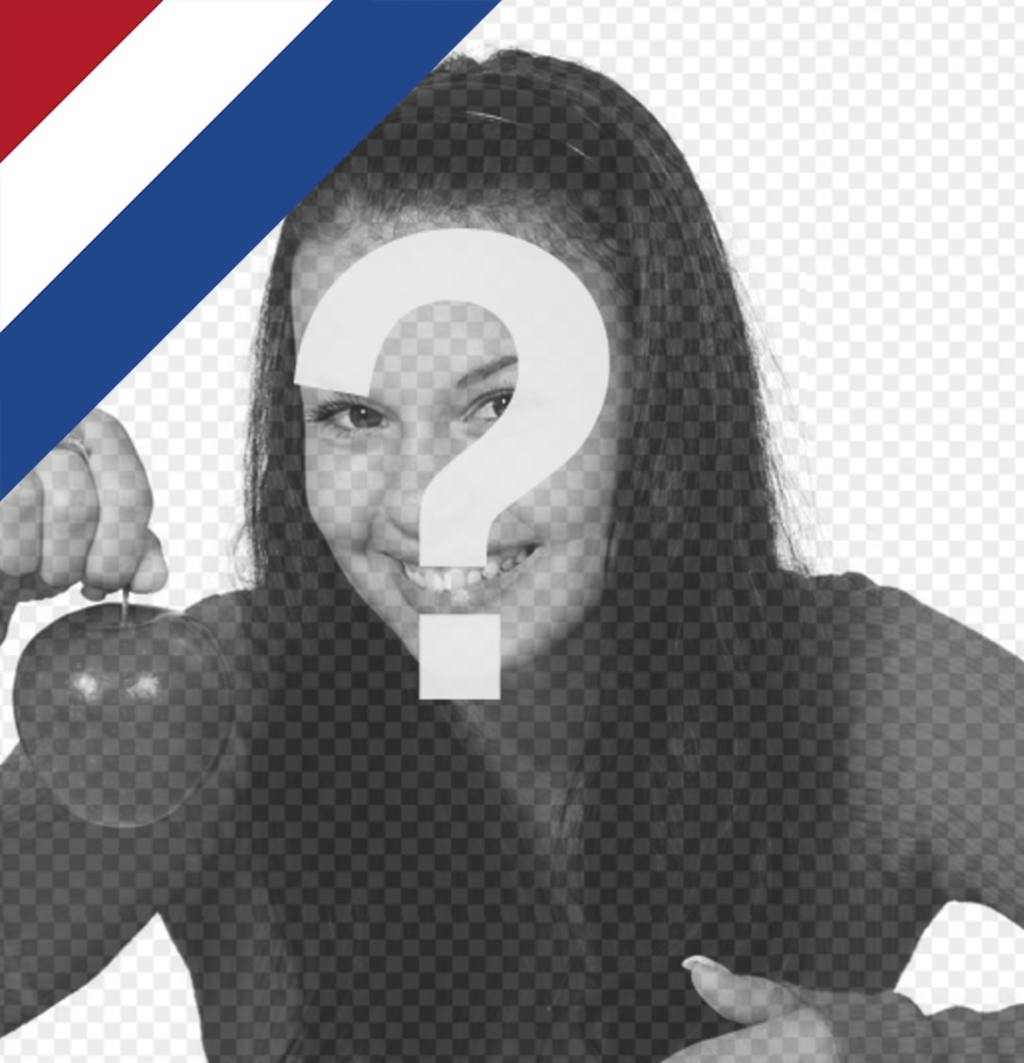 Dutch flag to put on the corner of your photos for free ..