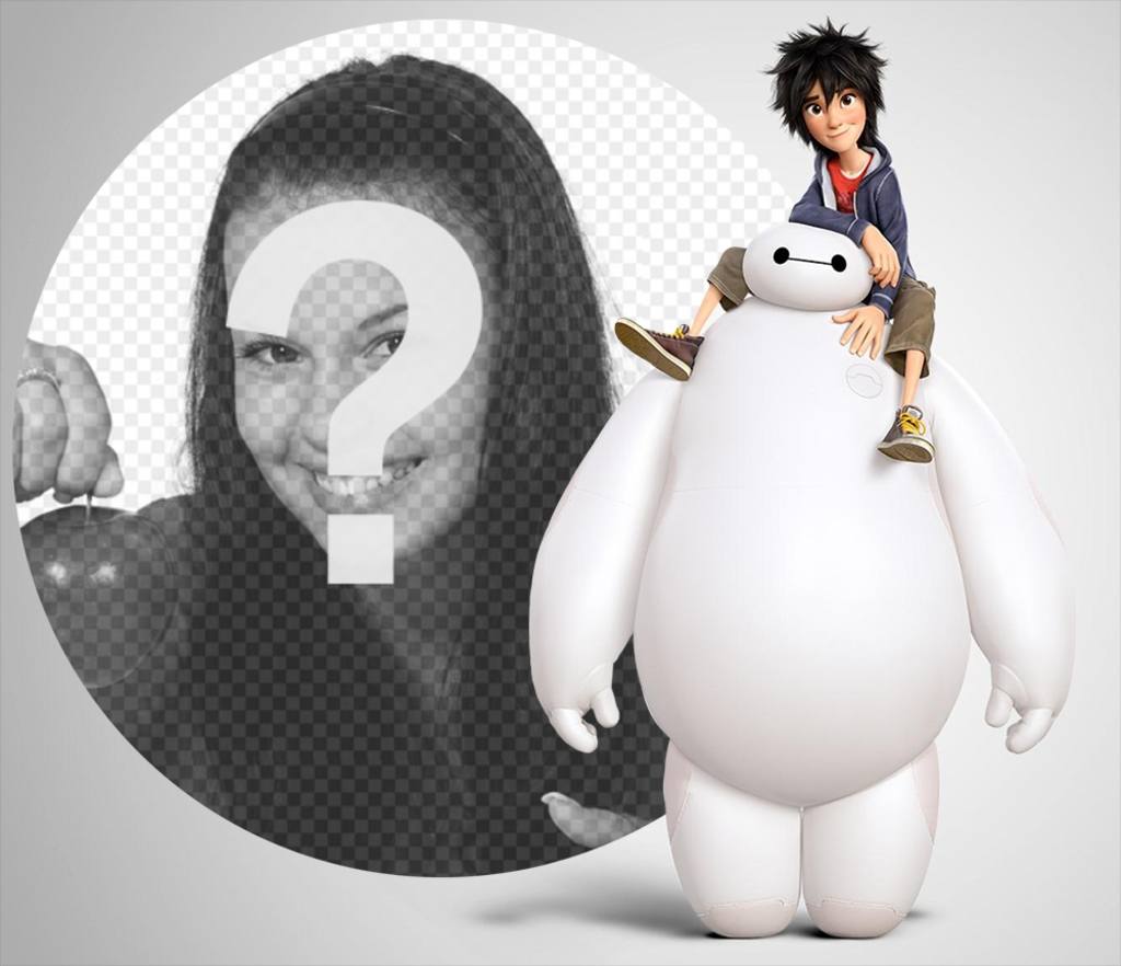 Add your photo for free with the characters of Big Hero 6 with this effect ..