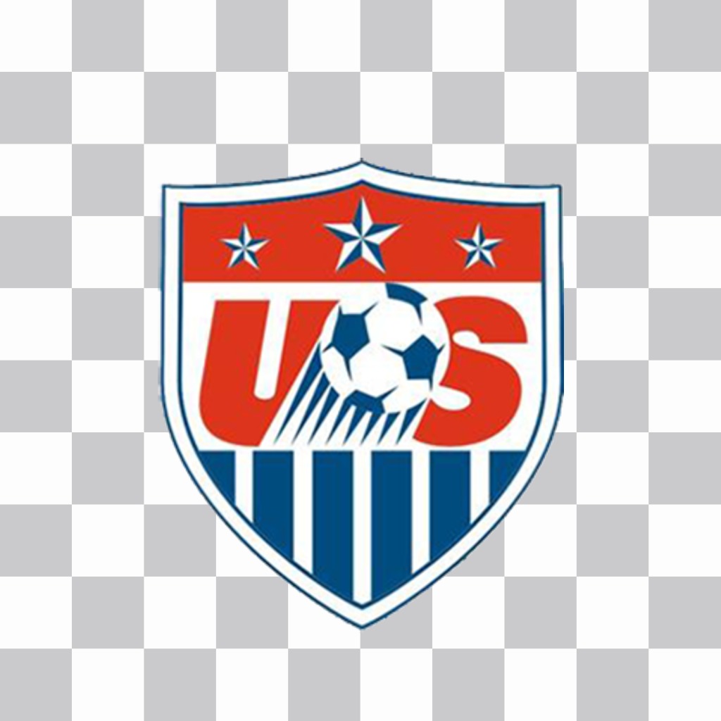 Effect to paste the shield of USA soccer team on your photos ..