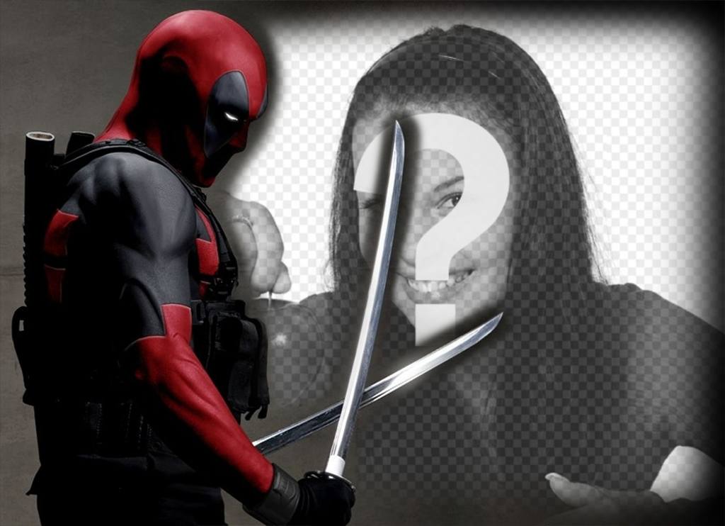 Deadpool in your photos with this free photo effect to edit ..