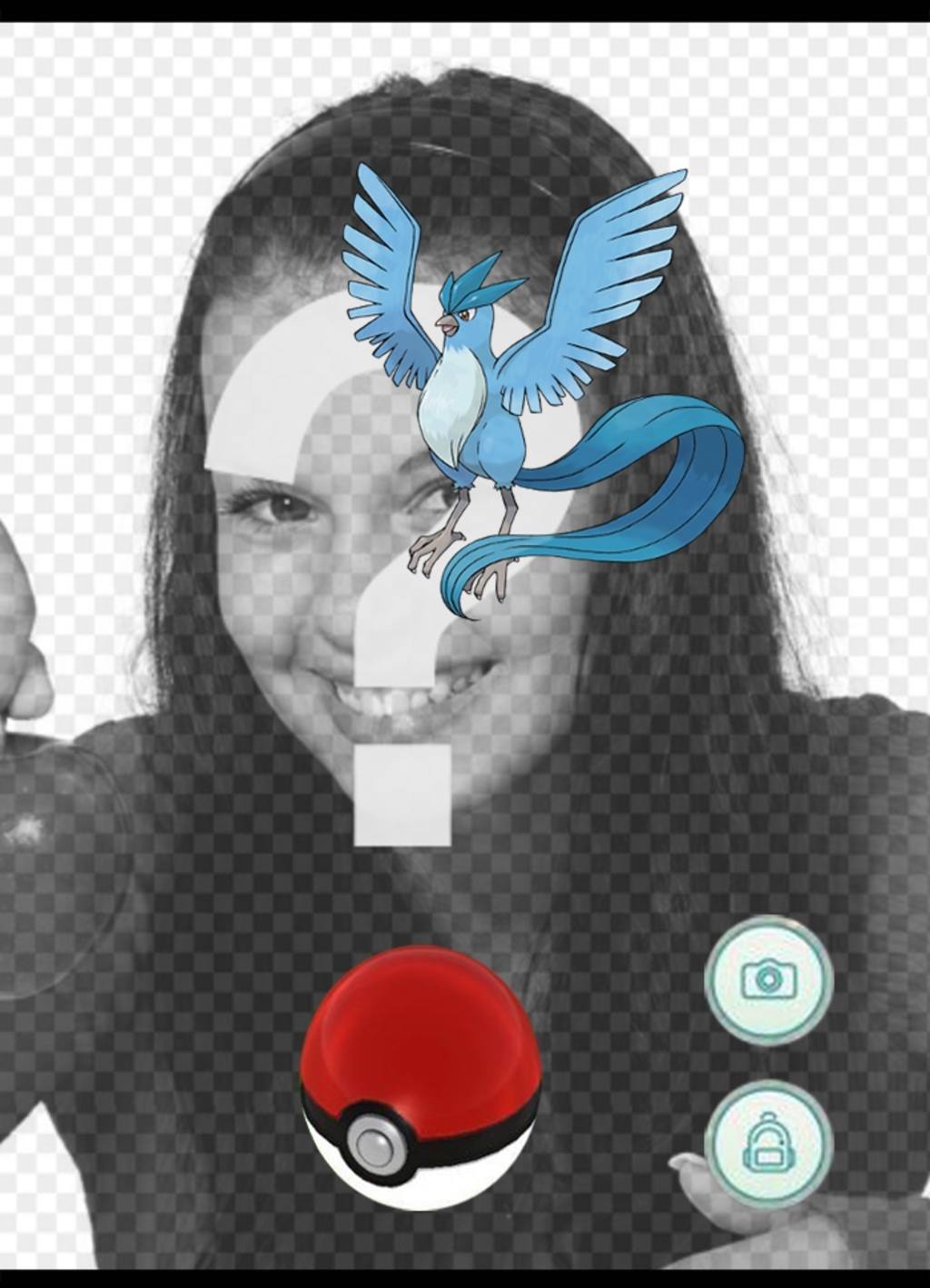 Catch Articuno with this effect of Pokemon Go to edit ..