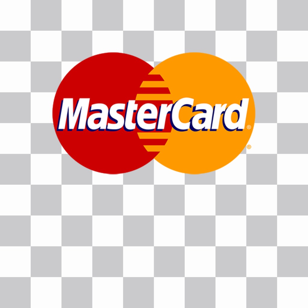 Logo of Master Card you can paste on your photos and have fun ..