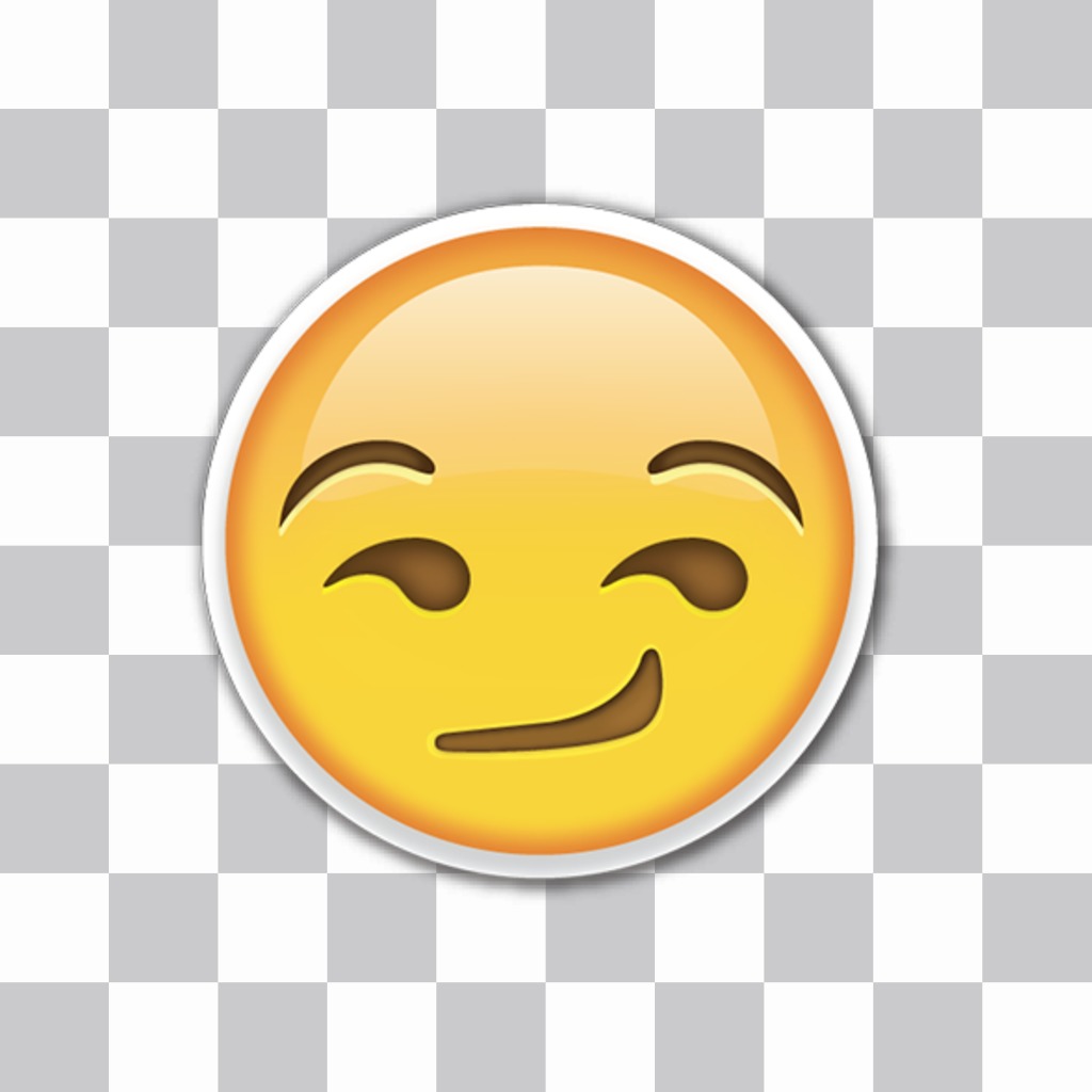 Sticker of the rogue emoji of Whatsapp for your photos ..