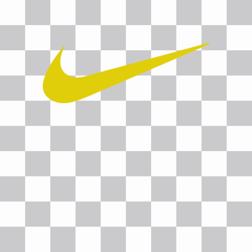 Logo of Nike brand  to insert in your photos. ..
