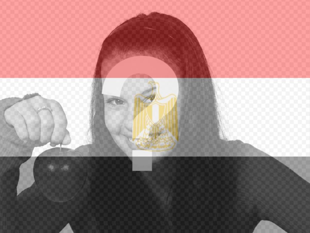 Egyptian flag to put in your photos  ..