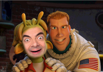 Photomontage of Lem and Chuck from Planet 51 to put a picture
