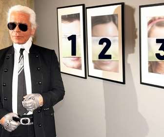 photo effect along with karl lagerfeld put ur picture in the pictures
