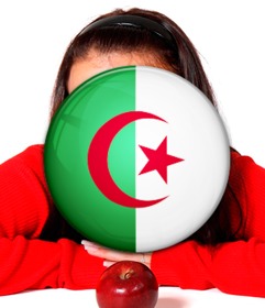 flag of algeria to insert in ur photos