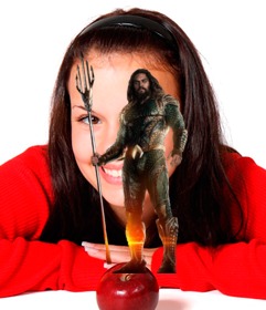 Photomontage of Aquaman to put in your photo.