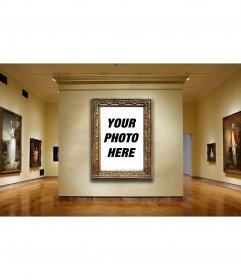 Photomontage to put your picture in the Louvre  
