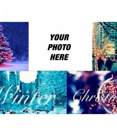 Christmas Collage for Facebook cover photo