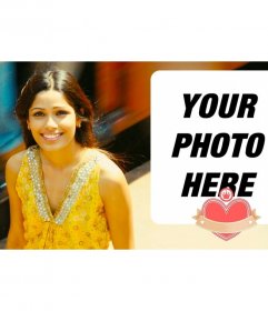 film actress photo frame photo frame of actress freida pinto film actress photo frame photo frame of actress freida pinto