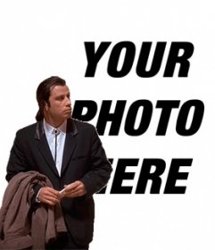 Online of John Travolta confused to your background image. #T