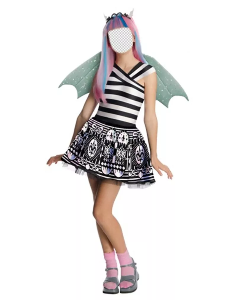 Photomontage where you can put your face in Rochelle, wrist Monster High ..