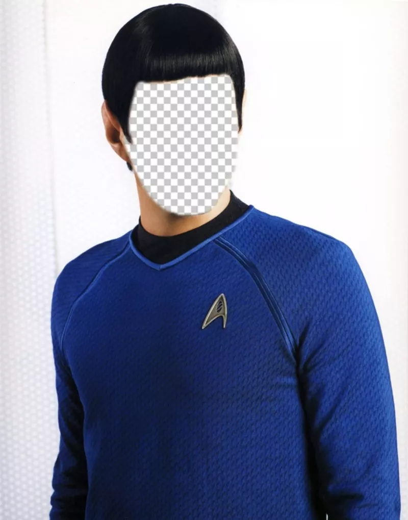 Become in Spock of Star Trek with this photomontage online ..