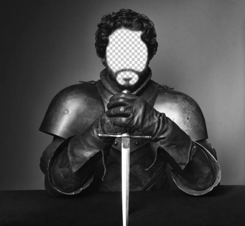Put your face in this photo of Robb Stark from Game of Thrones ..