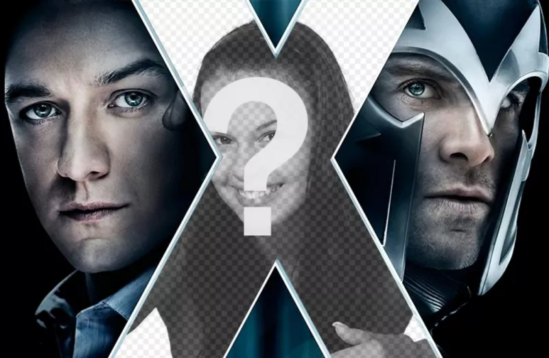 X-Men Poster with your picture ..