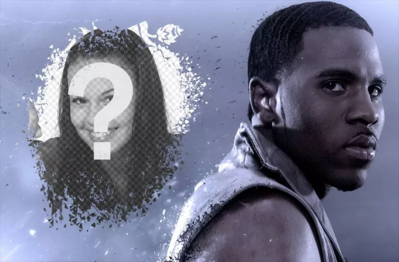 Photomontage with Jason Derulo. 