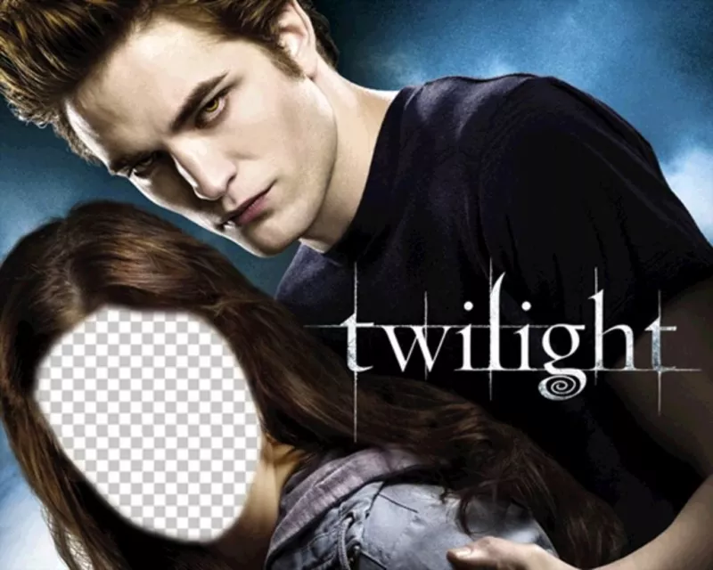 Photomontage to appear on the poster of the movie Twilight as Bella ..