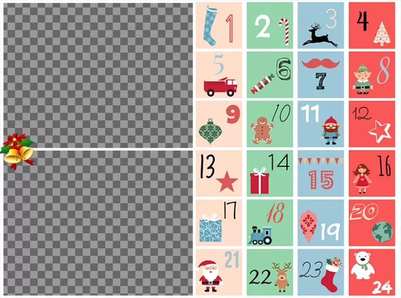 Advent Calendars to customize with photos