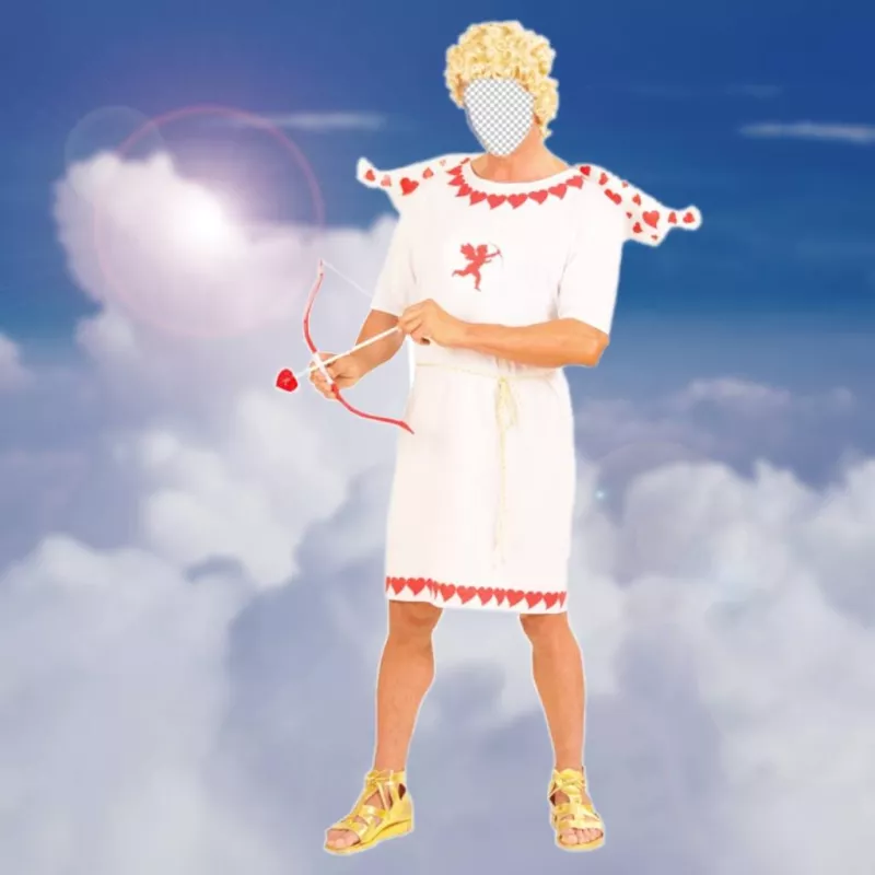 Upload your photo and get dressed as Cupid with this fun effect ..