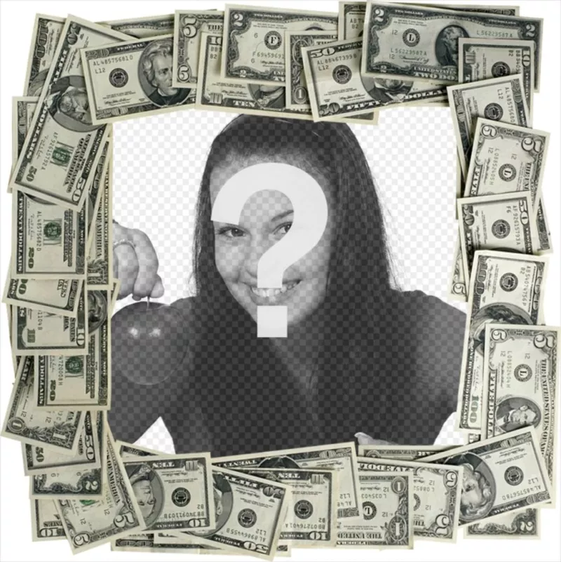 Create photomontages with money and bills Photofunny
