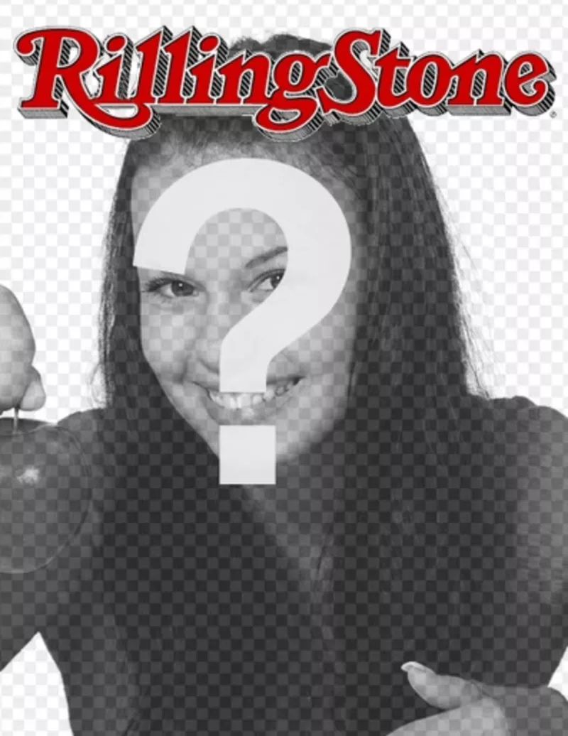 Rolling Stone cover customizable with your photo. Edit the template from the page itself, just upload an image. Salt in a..