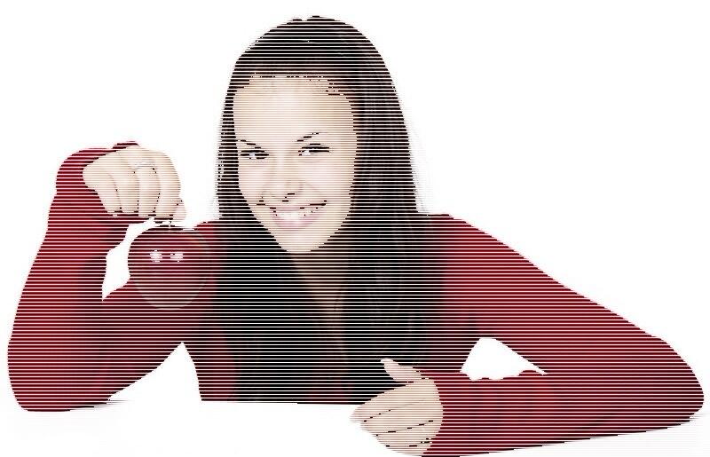 Play with your images using this filter to photos rasterlines. Your picture