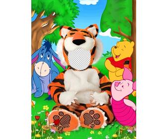 virtual tiger costume for children that u can edit with ur photo