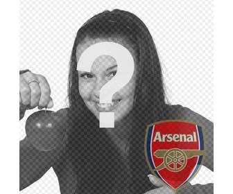 collage to put arsenal shield in ur photo perfect to put as ur avatar