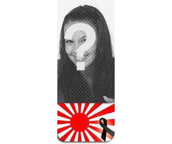 create ur profile picture on facebook and show ur solidarity with the people of japan