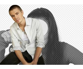 photomontage with chad michael murray lucas in the series one tree hill where u will appear with him in the picture and u can add text too