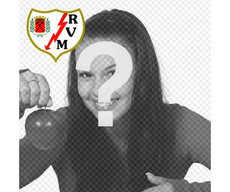 rayo vallecano of madrid shield now u can cheer ur football team by adding its shield to ur profile picture on facebook