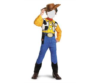 photomontage of woody from toy story to disguise ur child online