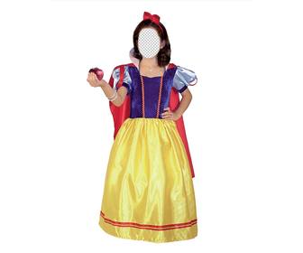photomontage of snow white to put your face online