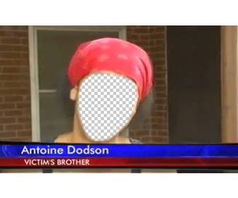 photomontage of antoine dodson to put ur face on the free