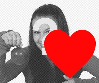 add heat sticker in your photo online