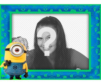photo frame with minion from the movie quotgru despicable mequot