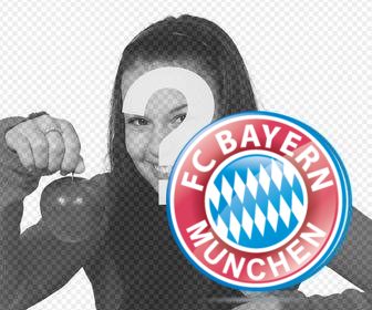logo of the bayern munich in badge ready to paste in ur photos