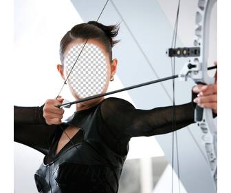 photomontage of professional archer to put ur face