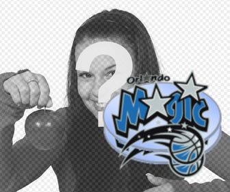 sticker logo of the orlando magic